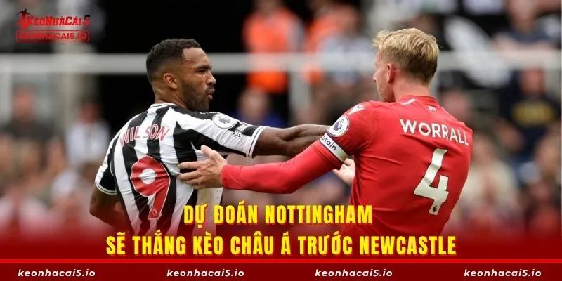 Dự đoán Nottingham sẽ thắng kèo châu Á trước Newcastle