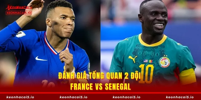 Đánh giá tổng quan 2 đội France vs Senegal