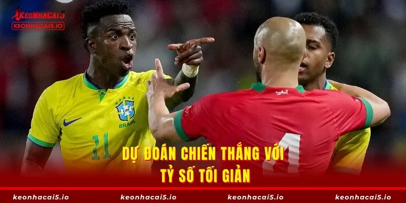 Dự đoán chiến thắng với tỷ số tối giản