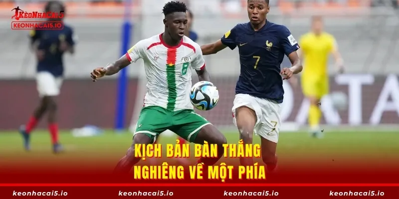 Kịch bản bàn thắng nghiêng về một phía
