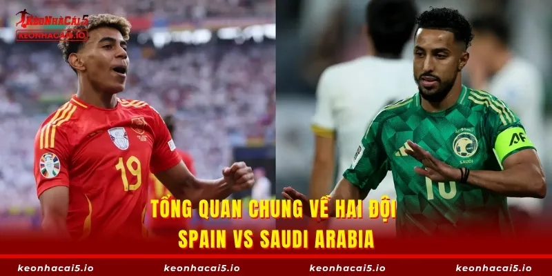 Tổng quan chung về hai đội Spain vs Saudi Arabia
