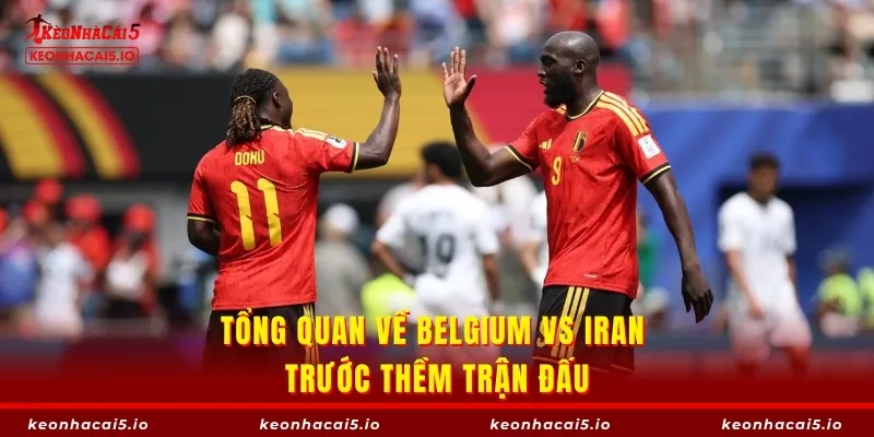 Tổng quan về Belgium vs Iran trước thềm trận đấu