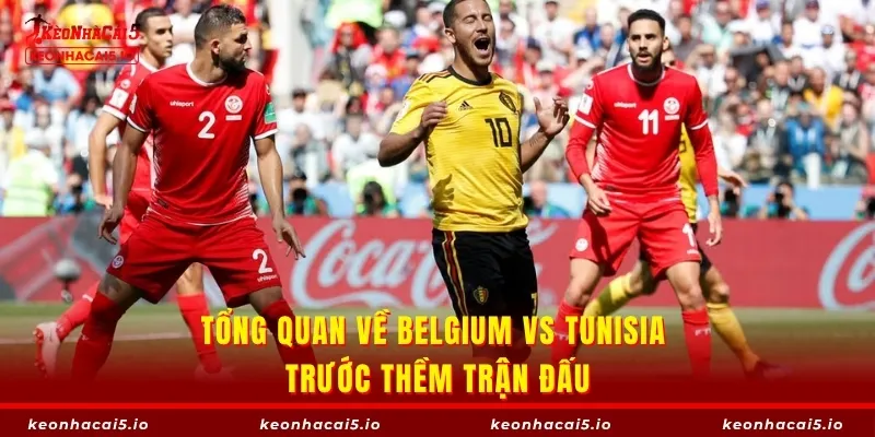 Tổng quan về Belgium vs Tunisia trước thềm trận đấu
