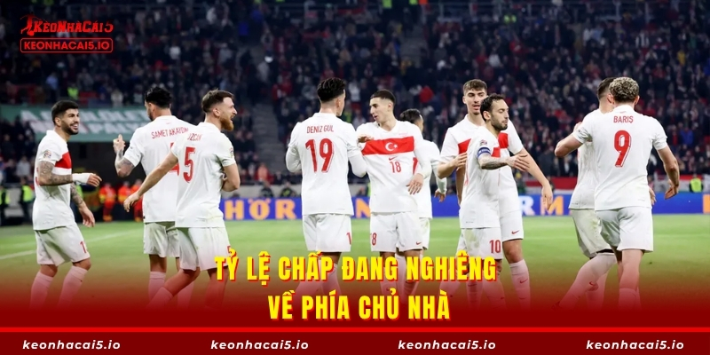 Tỷ lệ chấp đang nghiêng về phía chủ nhà
